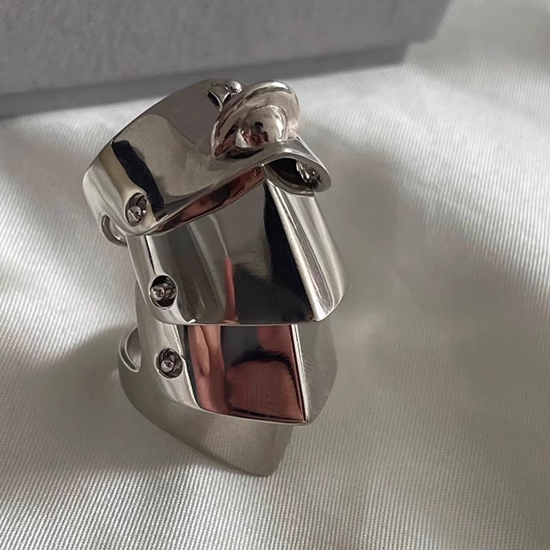 Vendita calda Versione alta Imperatrice vedova NANA Stesso stile Saturno Vintage Standard Armor Joint Ring_voghion.com