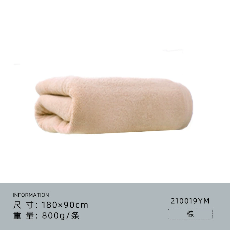 Cotton bath towel, increased thickness, water absorbent