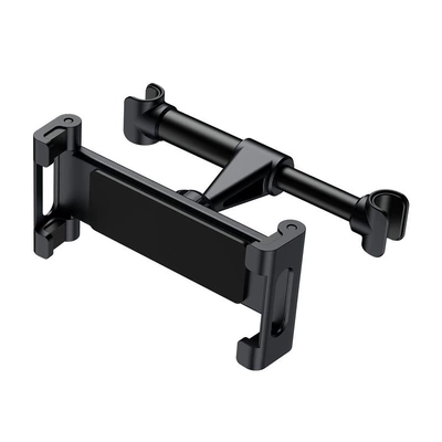 Car phone holder and Tablet Holder, Car - black-snap-on-bracket-stretch-clip