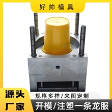 厂家直销塑料涂料桶模具1-30L圆形涂料桶模具油漆桶注塑模具