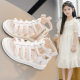 Girls' Sandals Summer 2025 New Children's Roman Shoes Large Children's Soft Bottom Open Toe Little Girl Princess Shoes Stylish