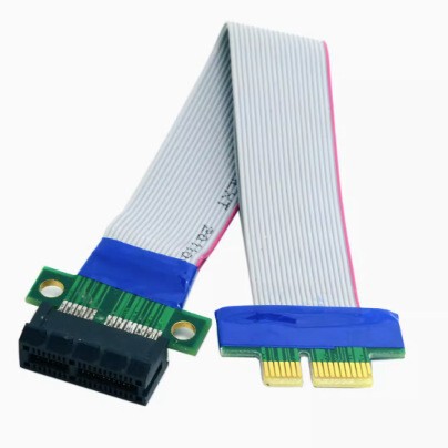 Pci-Eexpress1X Slot Expansion Card Expansion with Flexible Repositioning Cable 20cm Connector Extension Pci-Eexpress1X Slot Expansion Card Expansion with Flexible Repositioning Cable 20cm Connector Extension
