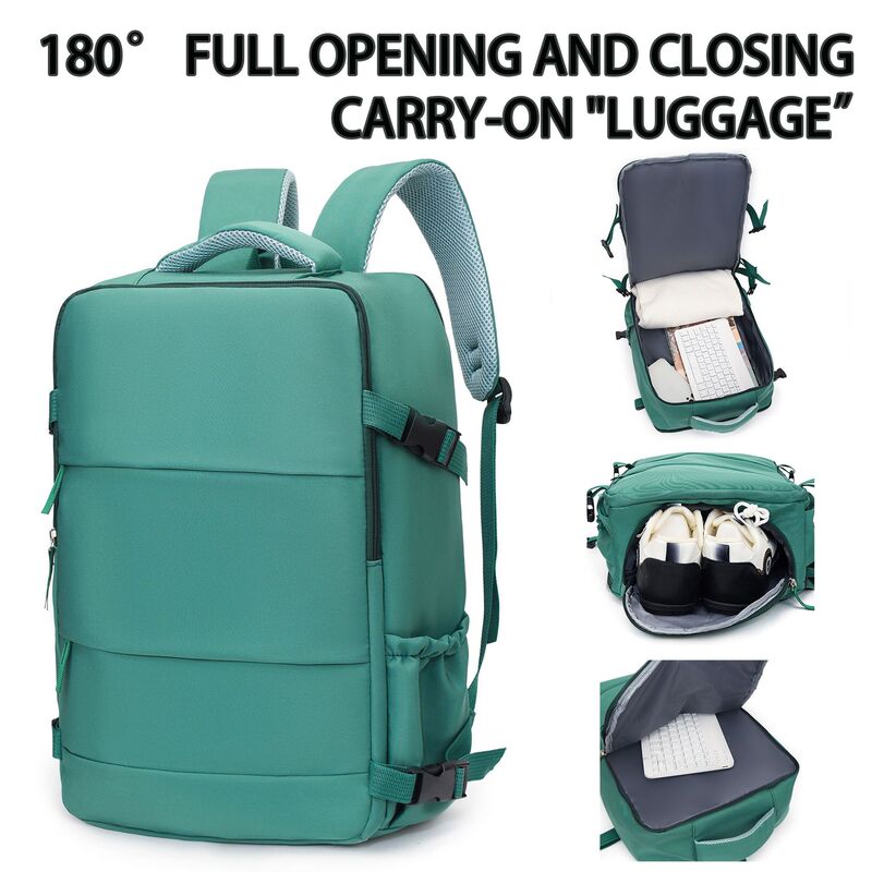 [with Shoe Compartment] Cross-Border Large-Capacity Business Backpack with Multiple Compartments, Travel Laptop Backpack, Amazon's Best Seller