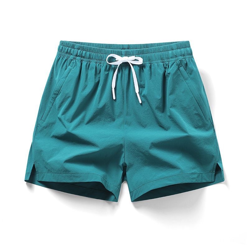 182g Weight Shorts Pants Length Polyester Fabric Type Mid Waist Waist Line Men's Fitness Sports Sport Style Color Block Shorts Baggy Shorts