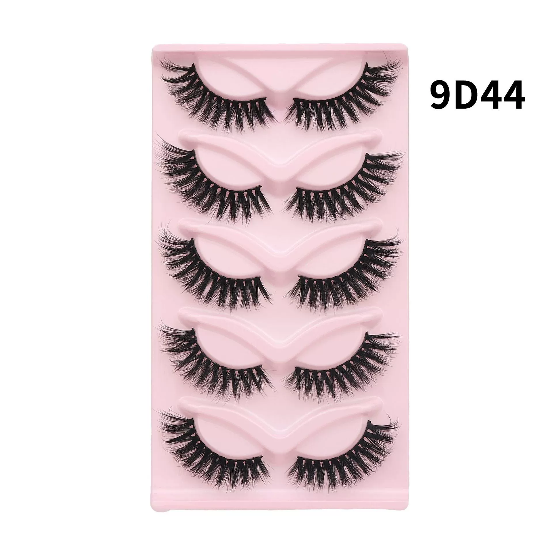 False Eyelashes Cat-Eye 3D, European Style, Assorted Styles (Multiple Specifications)
