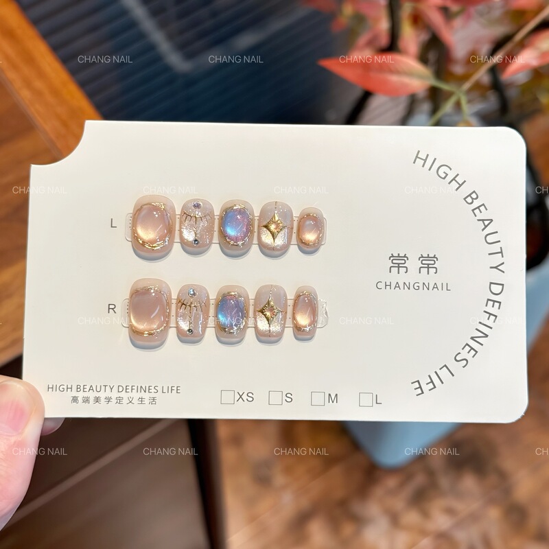 希腊女神纯手工穿戴甲希腊风西域风情高级感美甲可拆卸10片装甲片|undefined