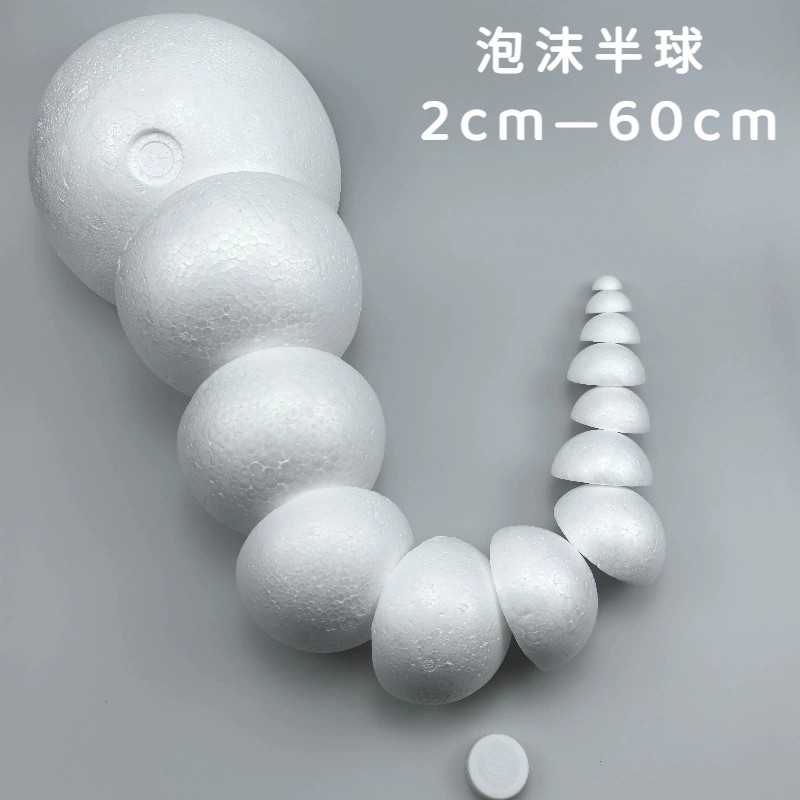 Пенополистирол полукруглый шар пена полусфера цветочный шар дорожный гид ручные аксессуары для цветочной композиции шар пена полусфера 2-50 см
