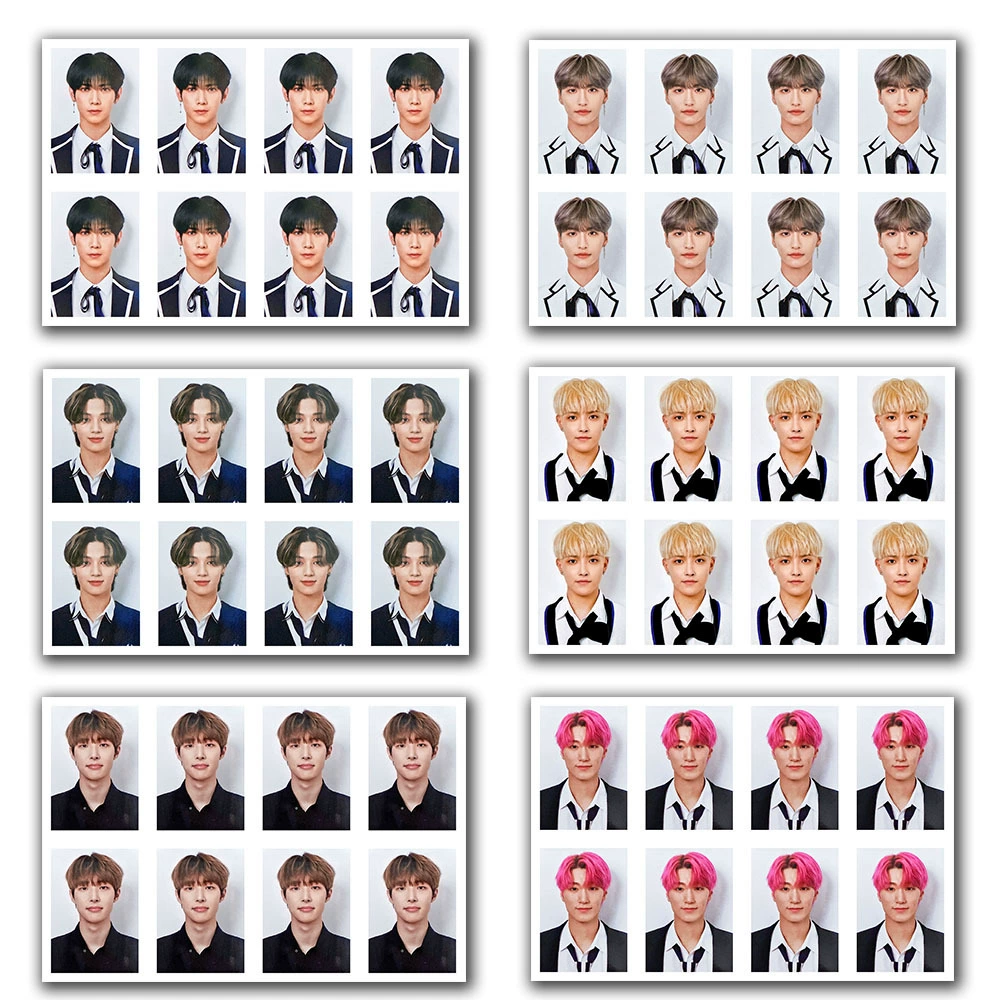 ATeez 2-й Atiny Fankit периферия Сертификат Фото Фото Паспортные фотографии