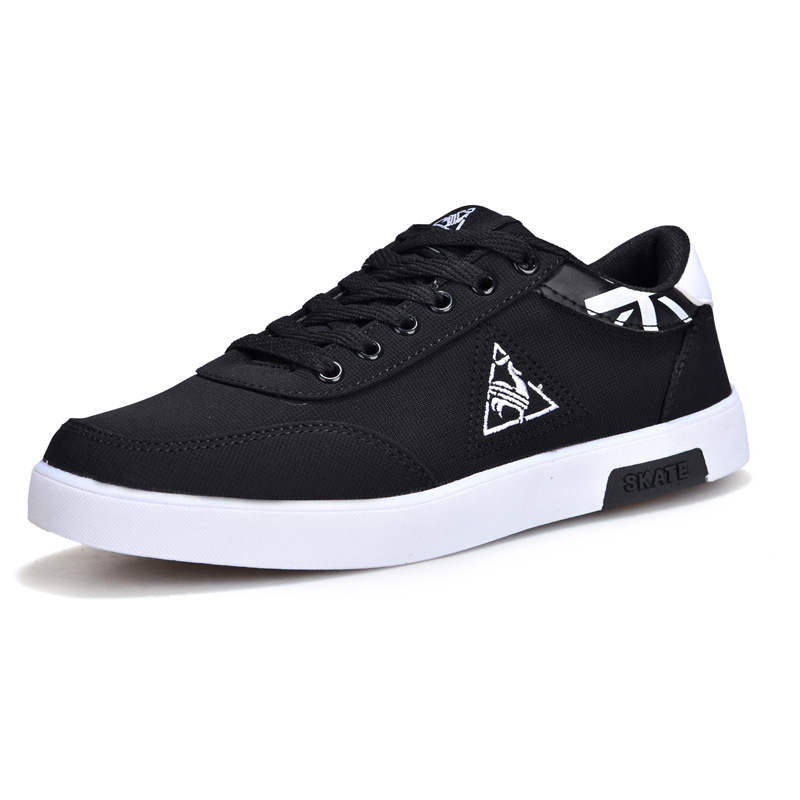 Zapatos de lona de primavera para hombres 2024 nuevos zapatos casuales de hombre zapatos deportivos de altura baja tendencia zapatos de trabajo versátiles