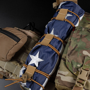 Flag Fixing Belt Outdoor Tactical Vest Strip Storage Multi-Functional Fixing Belt Accessories