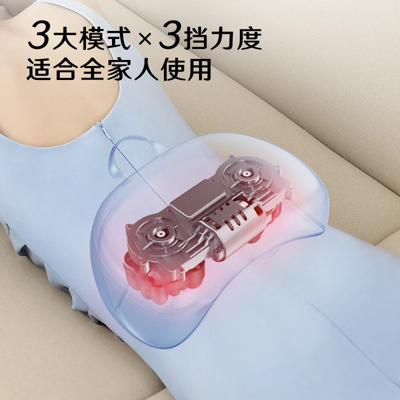マッサージ枕頚椎マッサージ器多機能マッサージ枕マッサージ器腰背頚椎肩頚部斜方筋揉み|undefined