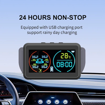Monitor Built-In External Car Universal – Tire pressure monitoring system