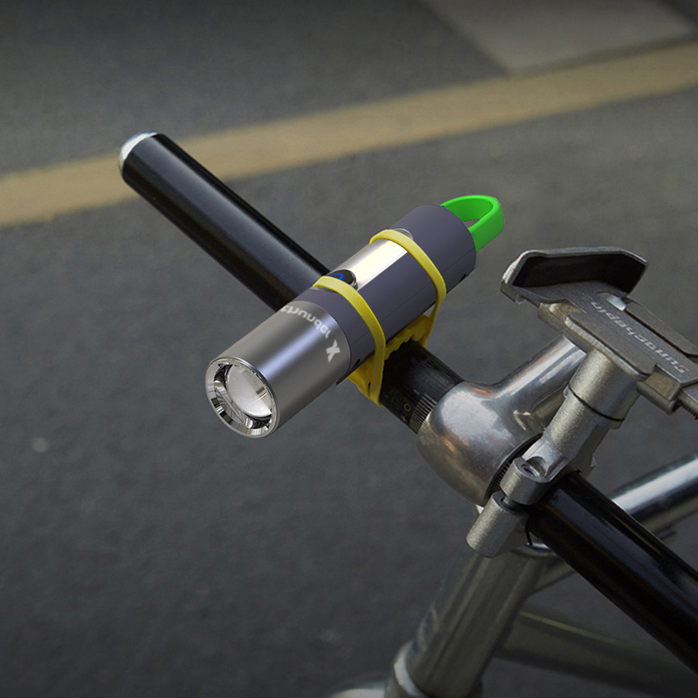 Mini linterna pequeña luz fuerte LED al aire libre recargable portátil Super brillante luz láser blanco multifuncional COB luz de trabajo