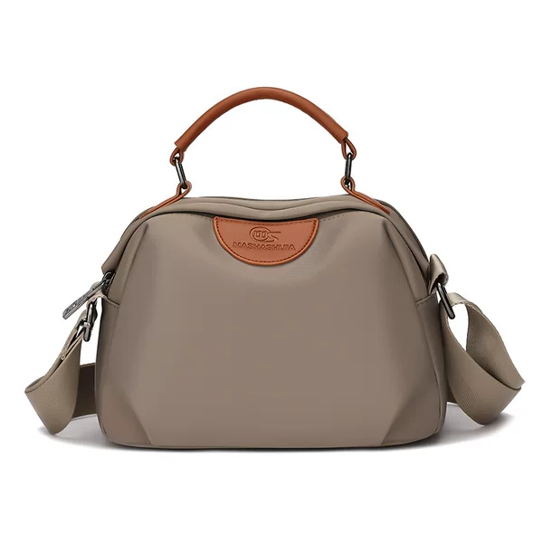 high quality Waterproof Oxford Cloth Handbag Women's New Arrival Simple Lightweight Casual Multi-Layer Large Capacity Shoulder Bag