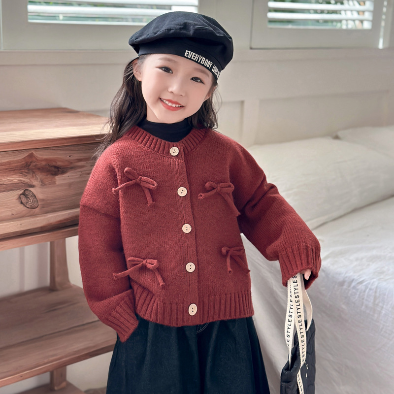 Autumn children's cardigan