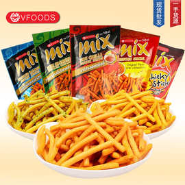 泰国进口VFOODS MIX脆脆条香辣咪咪虾条膨化小吃零食网红薯条礼包