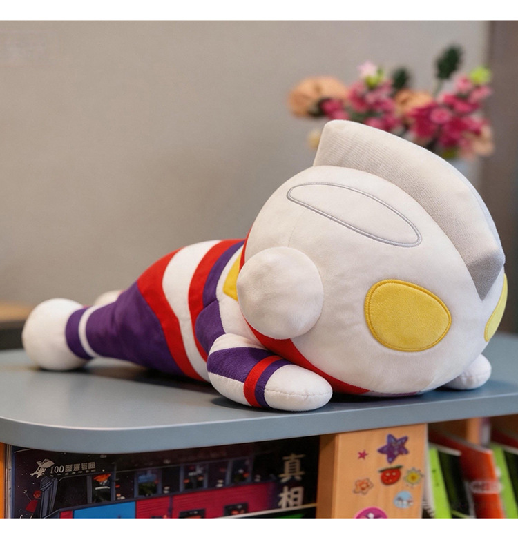 Ultraman Tiga Flying Plush Doll Children's Comfort Toy Boy Sleeping Pillow Birthday Gift Stuffed Doll