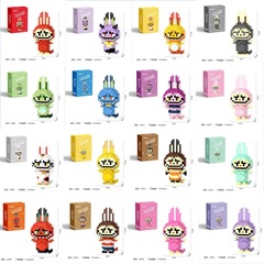 新商品の微粒子の積み木はおもちゃを詰めて越境します。