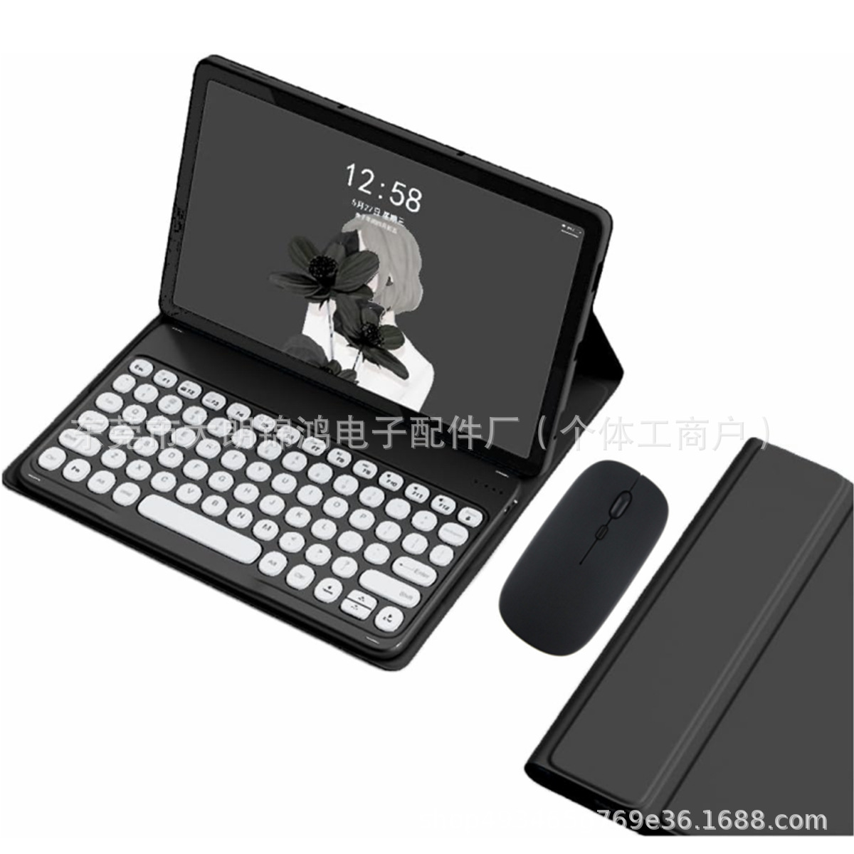 Oppopad3Pro Keyboard Protective Case Pad4Pro Tablet Leather Case Air2 Round Cap Touch Magnetic Suction Detachable
