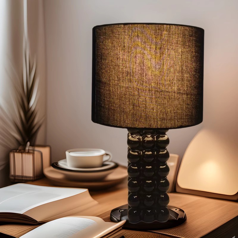 Lámpara de mesa minimalista nórdico para sala de estudio Lámpara de mesa para sala de estar