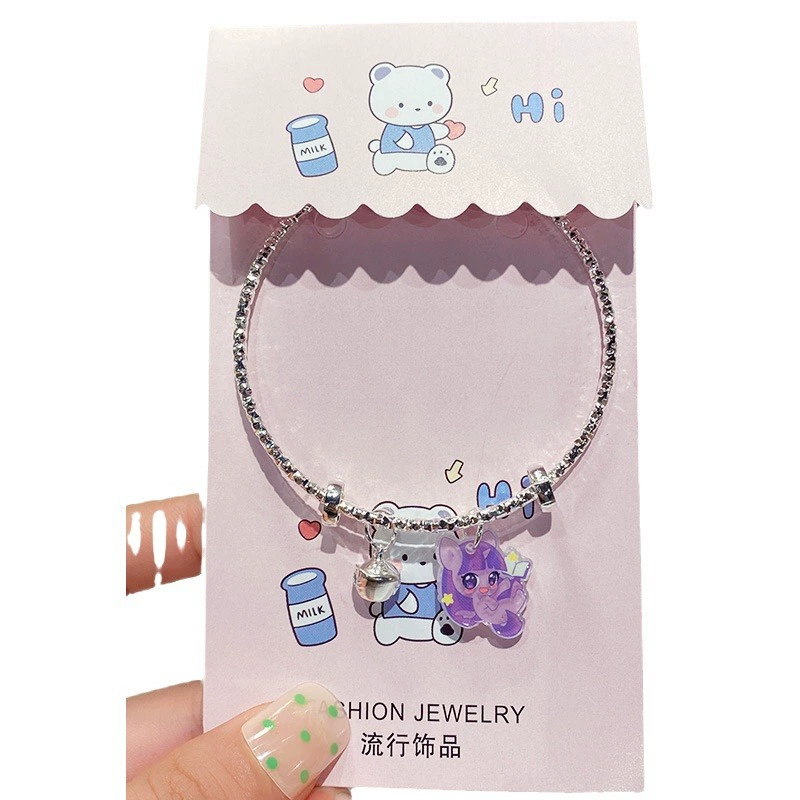 Cartoon children's bracelet, pack, hair mesh, accessory, wholesale