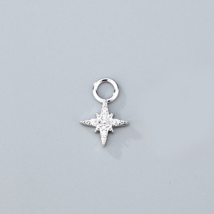 화이트 골드 Awn 스타 행거 (단일 가격)