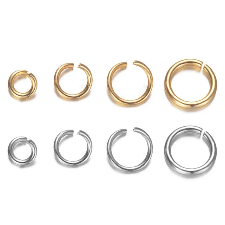 Stainless Steel Open Circle O Circle Circle Connection Circle Multi -Speed Multi -Colorful DIY Jewelry Accessories