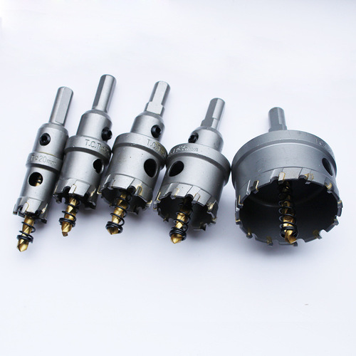 TCT high-grade alloy hole opener carbide stainless steel hole opener reamer drill aluminum alloy titanium plated center drill
