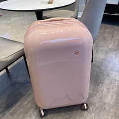 【2205人以上が満足】女性用多機能スーツケース20個 インターネットセレブ 小型トロリーケース 光沢のあるアイスクリームスーツケース レザー
