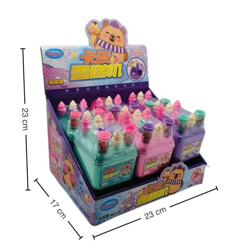 Shuzhi Animation Kapixue Ice Cream Machine Children's Educational Toy Supermarket Version Wholesale and Retail Fun Internet Celebrity Novelty