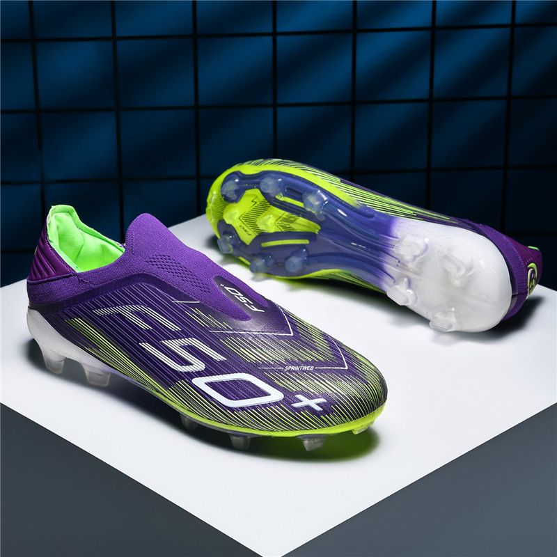 Zapatillas de Fútbol para Entrenamiento Juvenil F50 AG TF Material KPU y TPU Ligero para césped natural y artificial image 14