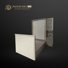 卧室榻榻米床衣柜储物收纳柜置物架一体设计 全屋定制板式家具