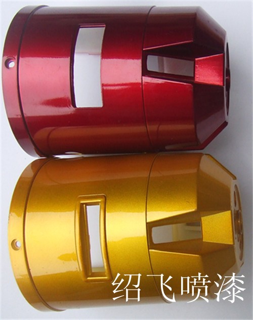 塑料喷漆表面处理  电动机壳 小家电等各类塑料外壳，效果可来样