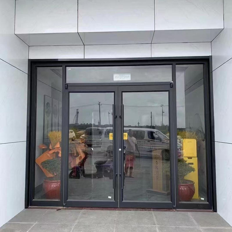 Factory Direct Sales Aluminum Alloy Swing Door Indoor Durable Soundproof Extremely Narrow Bathroom Door Single Package Glass Toilet Door Factory Direct Sales Aluminum Alloy Swing Door Indoor Durable Soundproof Extremely Narrow Bathroom Door Single Package Glass Toilet Door