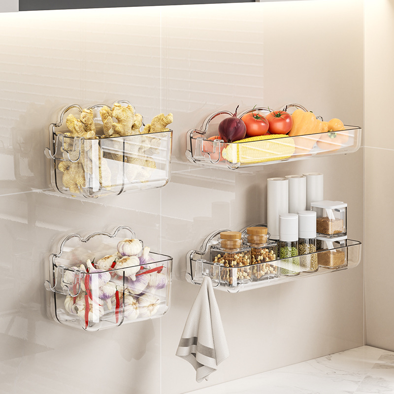 Wow! High-Transparency Bathroom Storage Shelf for Home Use, Bathroom Sink, No-Drill Cosmetic Organizer
