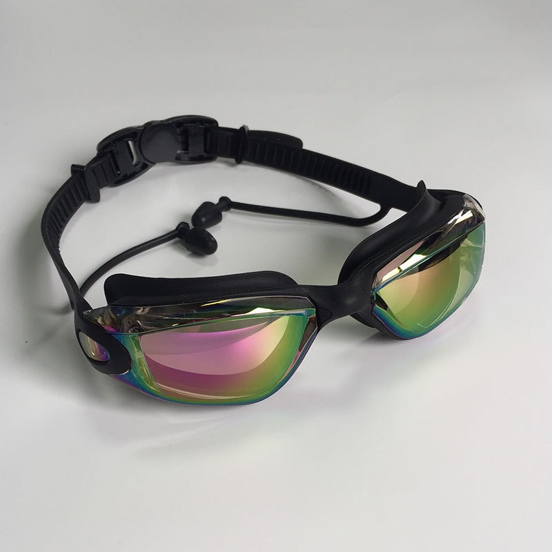 Juego de Gafas de Natación Galvánicas para Adultos de PC Antivaho e Impermeable para Natación