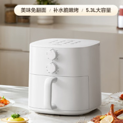 美しい空気フライヤーKZE535J5は、家庭用全自動精密温度制御金属内腔5.3Lをひっくり返す必要はない