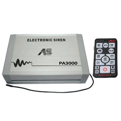 Siren with High-Pitched Speaker + – Car horn/tweeter