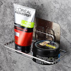 不鏽鋼肥皂盒壁掛式瀝水免打孔浴室洗衣香皂盒置物架大號托盤家用