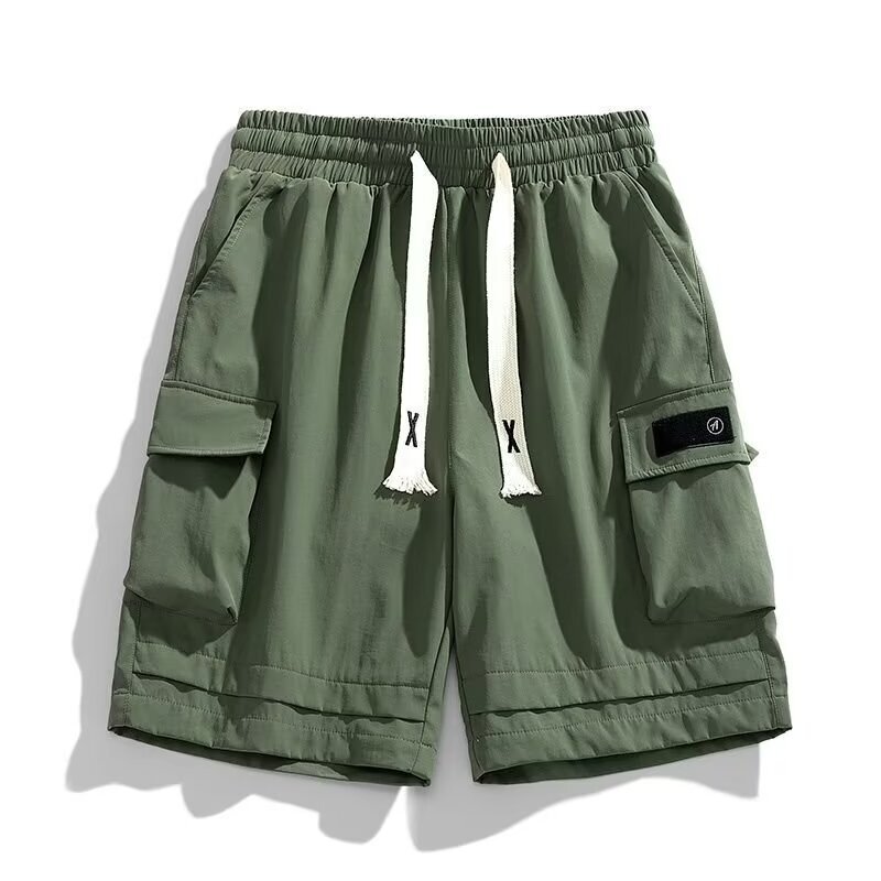 Oversize Men's Shorts Men's Summer Trendy Brand Loose American Plus Fat 300 Jin Fat Sports Five Casual Pants