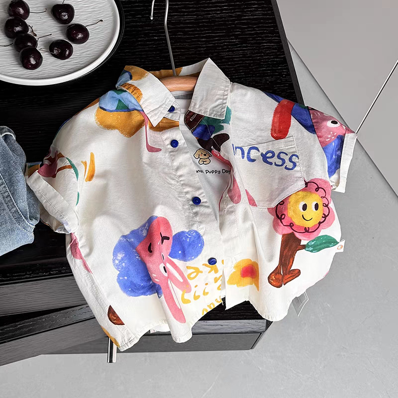Summer children's shirt for boys