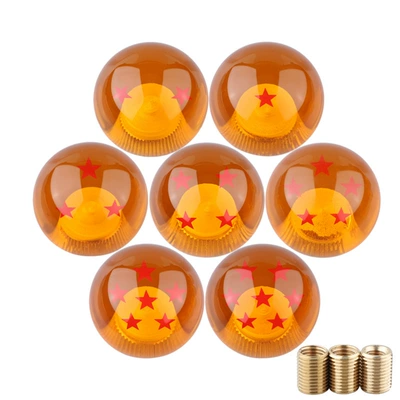 Car personality modification universal Dragon Ball Gear Head 1-7 star manual gear head accessories gear head popsicle head