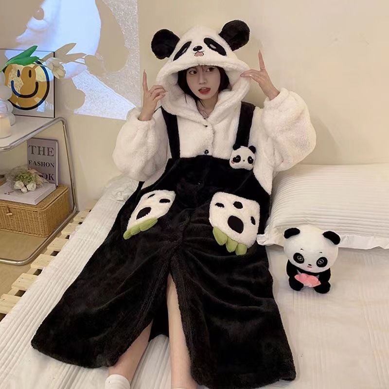 새로운 팬더 잠옷