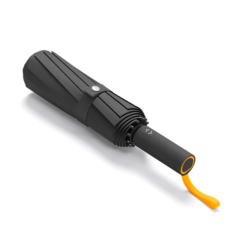 216 hueso paraguas automático mayorista para aumentar el grosor de la lluvia doble uso comercial plegable paraguas de sol impresa logotipo