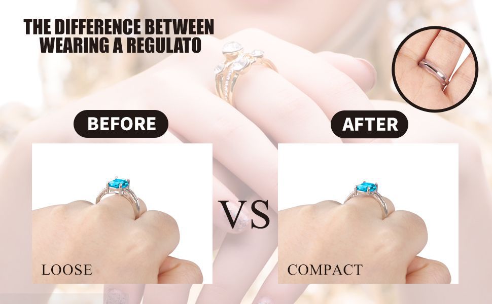 1 Set Basic U Shape Transparent Resin Ring Regulator display picture 14