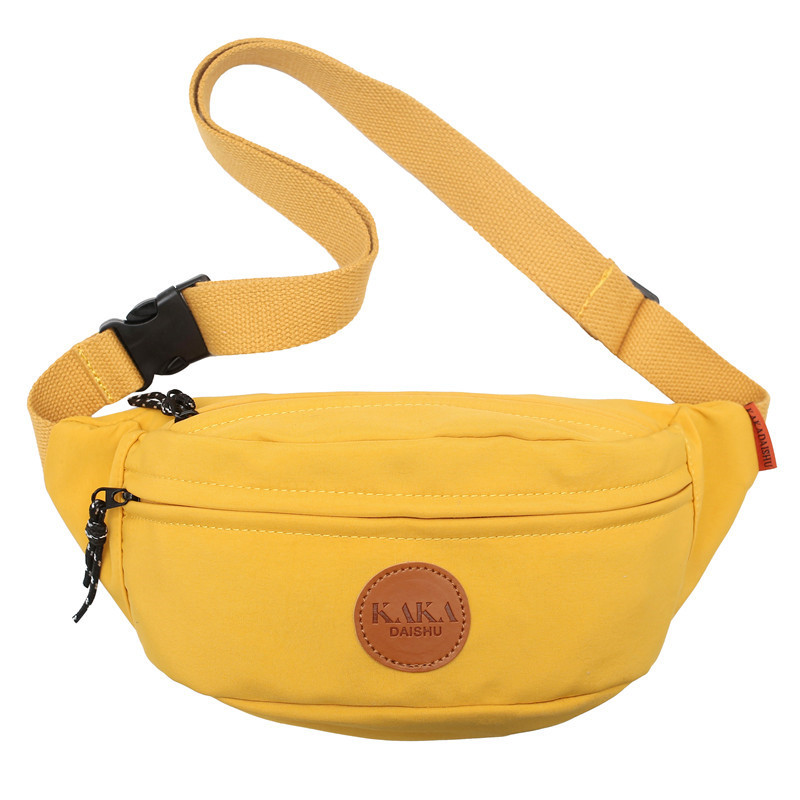 2023 bolsa de pecho de pareja simple bolsa de mensajero estudiante de moda bolsa de moda de color sólido compras viajes ins mismo bolso de pecho de moda