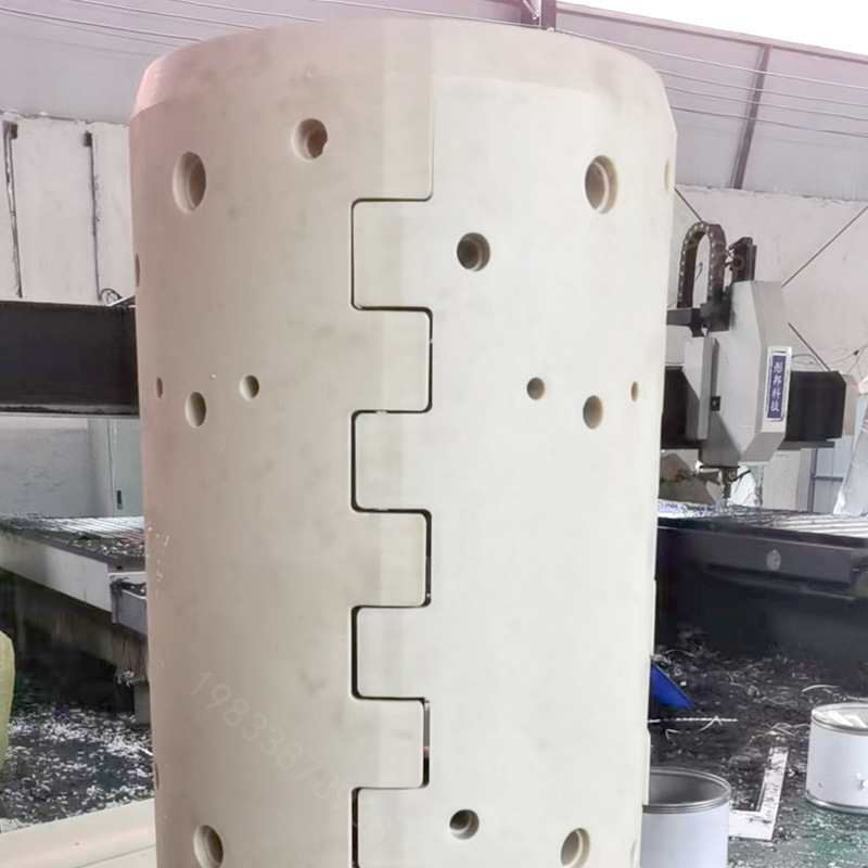 MC尼龙增径板 弧形扩径瓦 收卷机用高耐磨尼龙扇形板 浇筑尼龙板