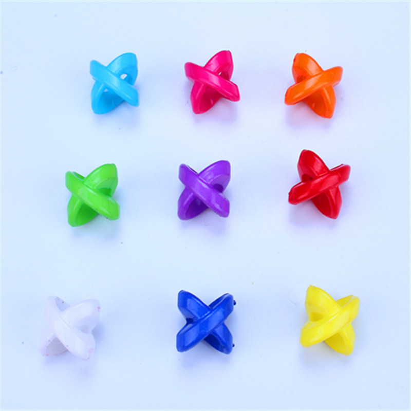 Africano sucio trenza joyería trenza decoración con cuentas de plástico color gran agujero cuentas peluca tocado accesorios para el cabello cuentas sueltas