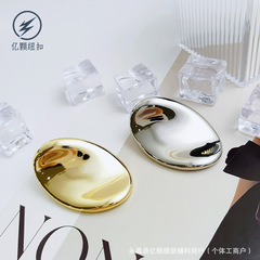 金属纽扣异形扭曲异形合金钮扣皮草大衣衬衫西装风衣香风装饰扣子