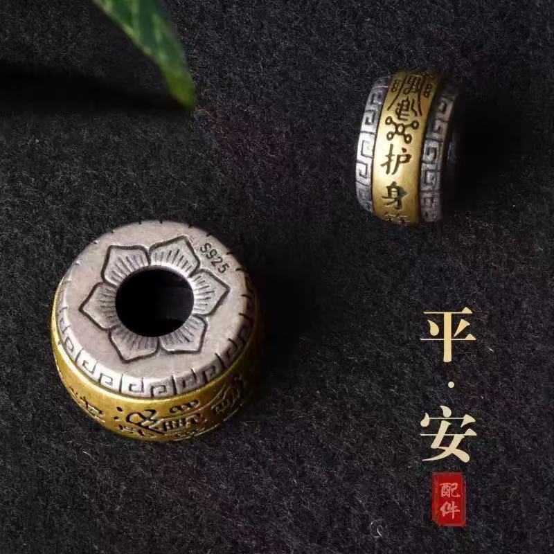 Traditional Craftsmanship Amulet Wheel Handmade Jewelry Bracelet Necklace Accessories Spacer Beads DIY Accessories Parts Traditional Craftsmanship Amulet Wheel Handmade Jewelry Bracelet Necklace Accessories Spacer Beads DIY Accessories Parts